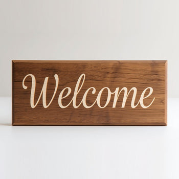 Personalisierte Holz-Türschilder