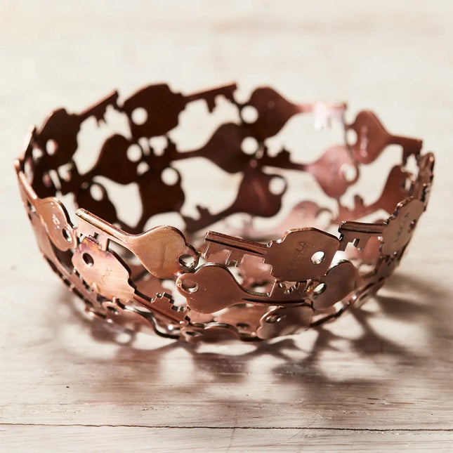 Schlüsselschale aus recyceltem Eisen