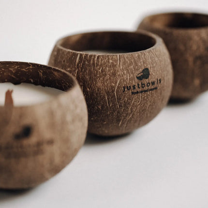 JustCandle – Nachhaltige Duftkerze mit Echtholz-Docht